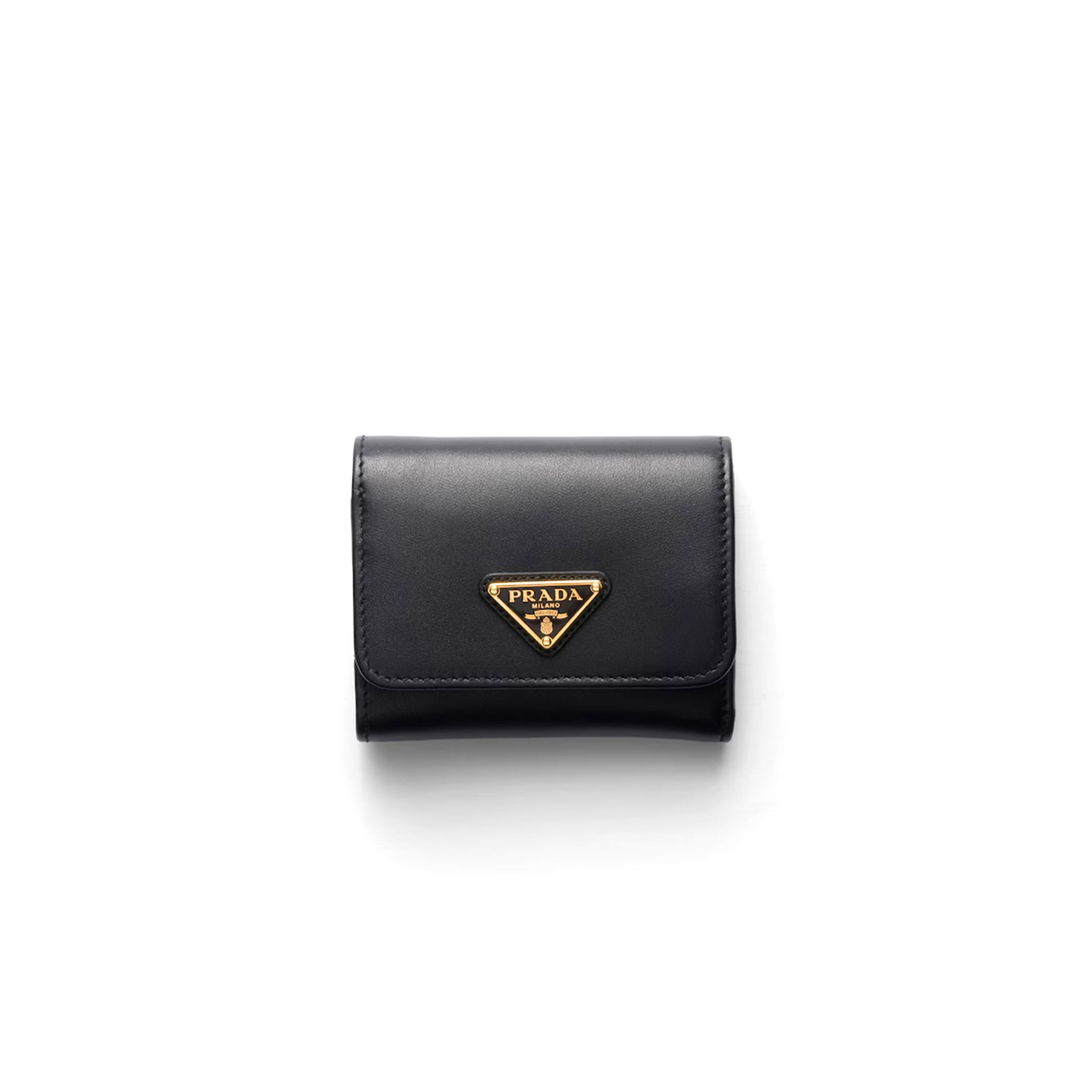 PRADA SMALL LEATHER WALLET 1MH043 (10*8.5cm) PRADA SMALL LEATHER WALLET 1MH043 (10*8.5cm)